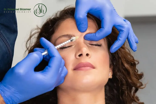 بوتاکس پیشانی چگونه عمل میکند؟